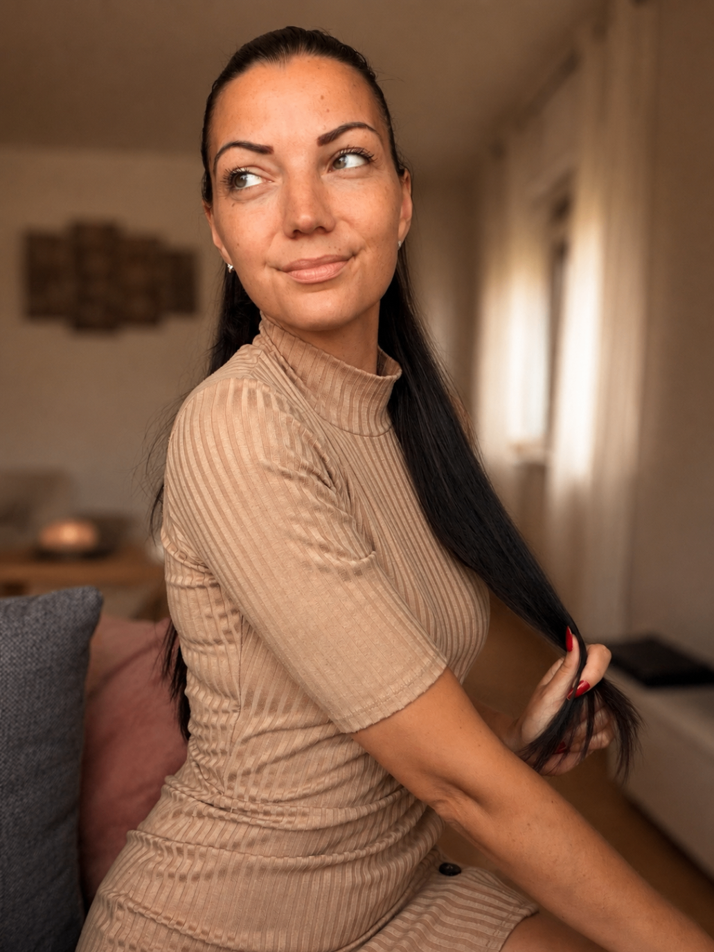 Jasmin Dukarev bei der Arbeit